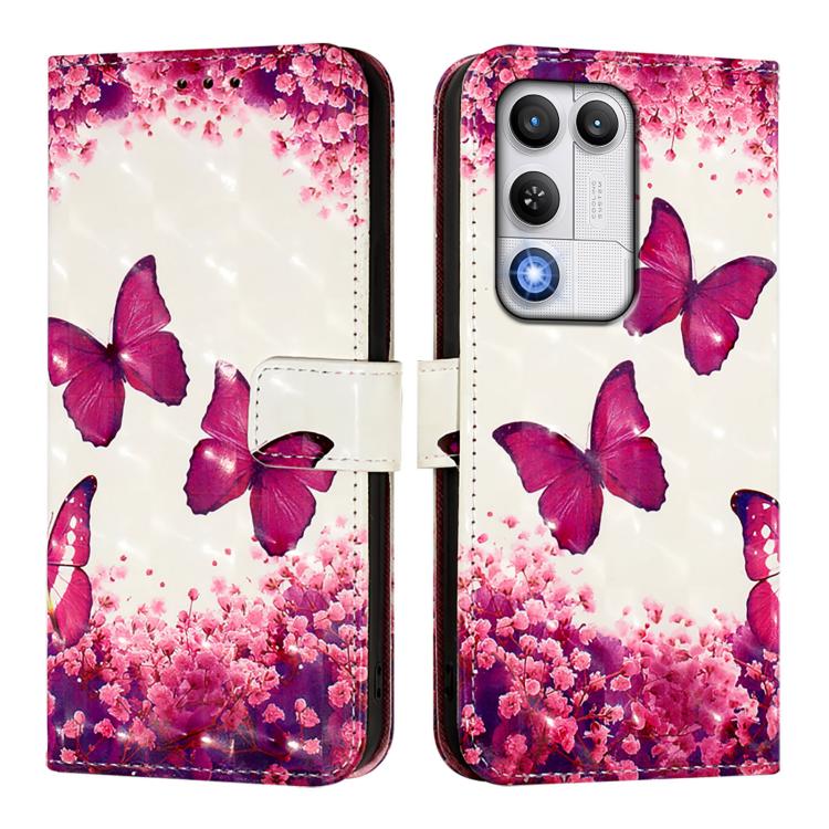 For ZTE nubia RedMagic 11 Air 3D Painting Horizontal Flip Leather Phone Case