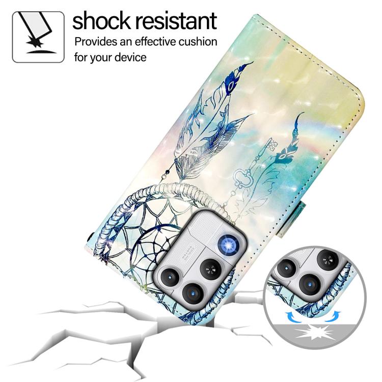 For ZTE nubia RedMagic 11 Air 3D Painting Horizontal Flip Leather Phone Case