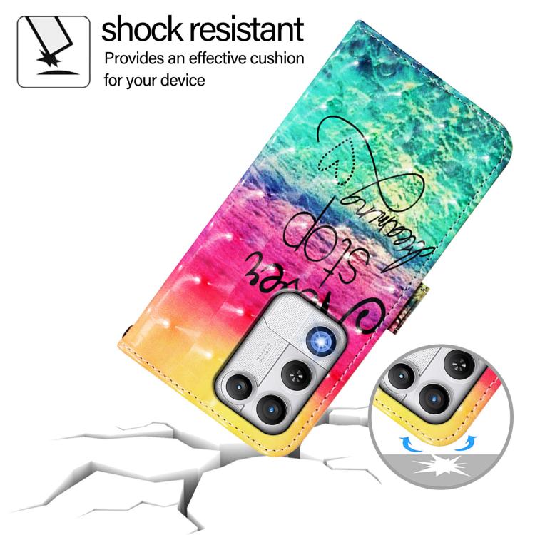 For ZTE nubia RedMagic 11 Air 3D Painting Horizontal Flip Leather Phone Case