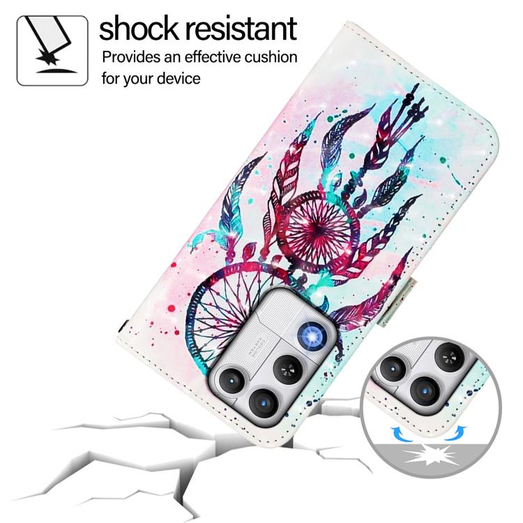 For ZTE nubia RedMagic 11 Air 3D Painting Horizontal Flip Leather Phone Case