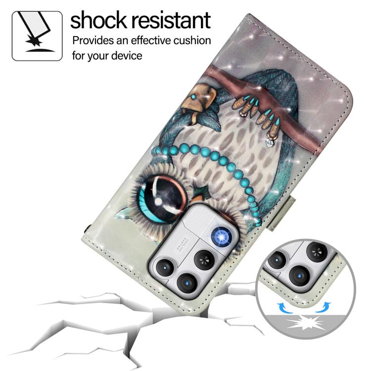 For ZTE nubia RedMagic 11 Air 3D Painting Horizontal Flip Leather Phone Case