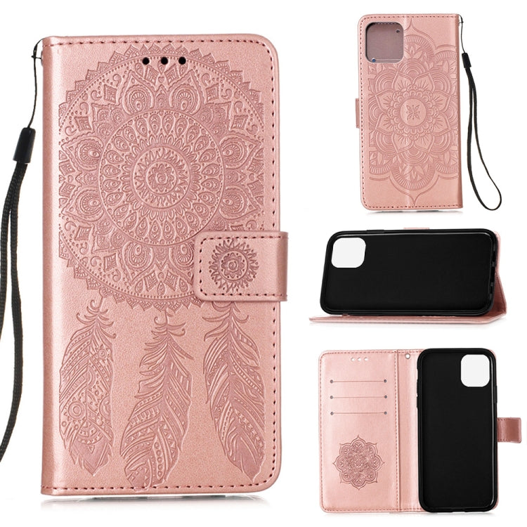 For iPhone 12 mini Dream Catcher Printing Horizontal Flip Leather Case with Holder & Card Slots & Wallet & Lanyard