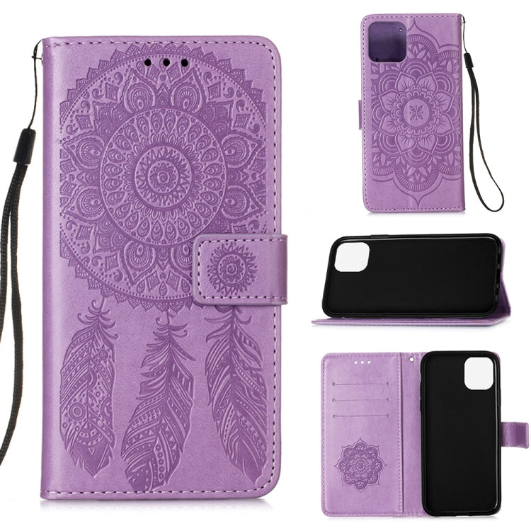 For iPhone 12 mini Dream Catcher Printing Horizontal Flip Leather Case with Holder & Card Slots & Wallet & Lanyard