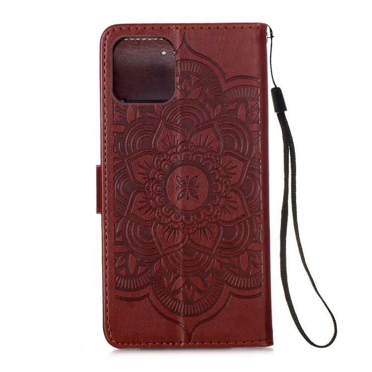 For iPhone 12 mini Dream Catcher Printing Horizontal Flip Leather Case with Holder & Card Slots & Wallet & Lanyard