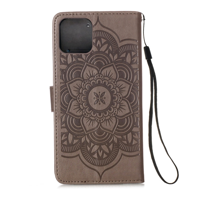 For iPhone 12 / 12 Pro Dream Catcher Printing Horizontal Flip Leather Case with Holder & Card Slots & Wallet & Lanyard