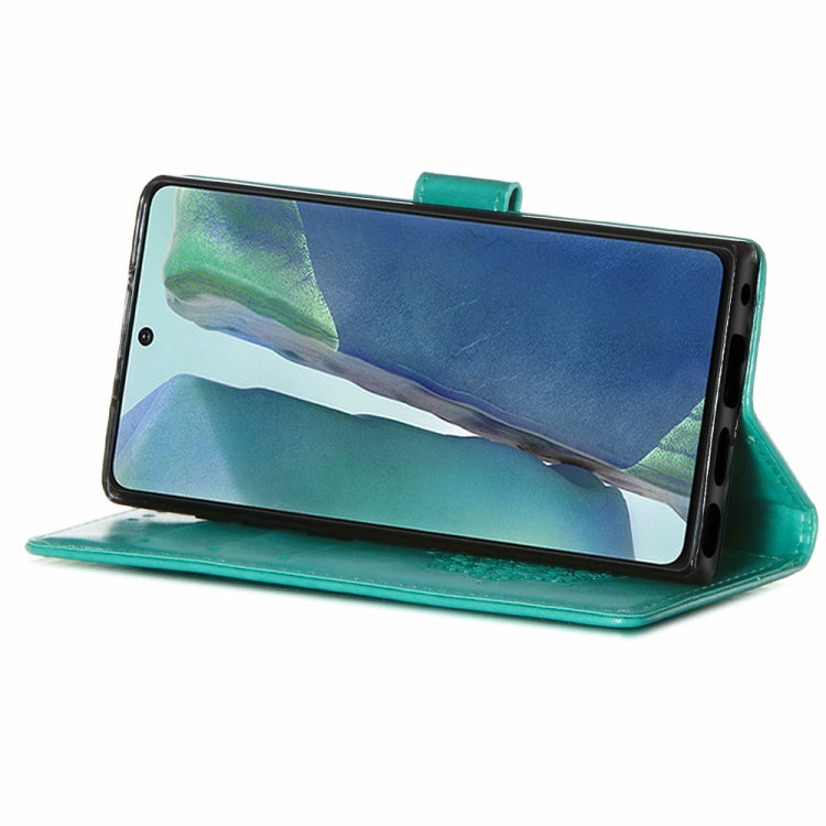 For Samsung Galaxy Note20 Dream Catcher Printing Horizontal Flip Leather Case with Holder & Card Slots & Wallet & Lanyard