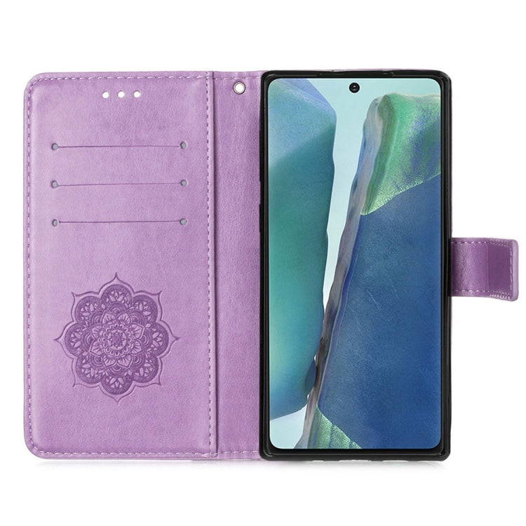 For Samsung Galaxy Note20 Dream Catcher Printing Horizontal Flip Leather Case with Holder & Card Slots & Wallet & Lanyard