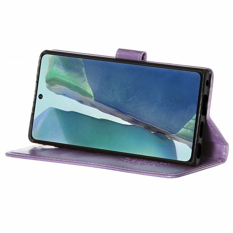 For Samsung Galaxy Note20 Dream Catcher Printing Horizontal Flip Leather Case with Holder & Card Slots & Wallet & Lanyard