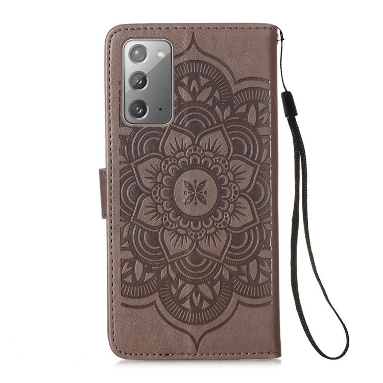 For Samsung Galaxy Note20 Dream Catcher Printing Horizontal Flip Leather Case with Holder & Card Slots & Wallet & Lanyard
