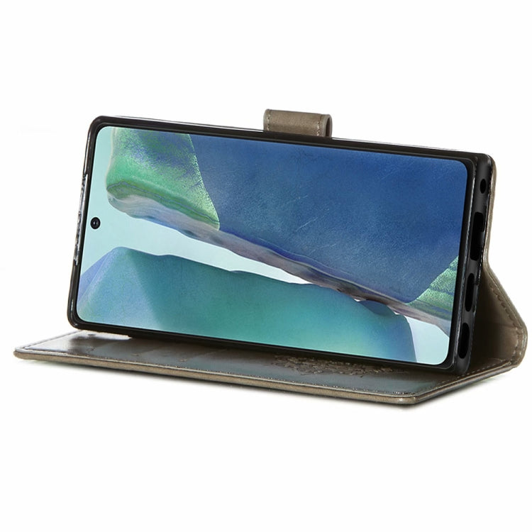 For Samsung Galaxy Note20 Dream Catcher Printing Horizontal Flip Leather Case with Holder & Card Slots & Wallet & Lanyard