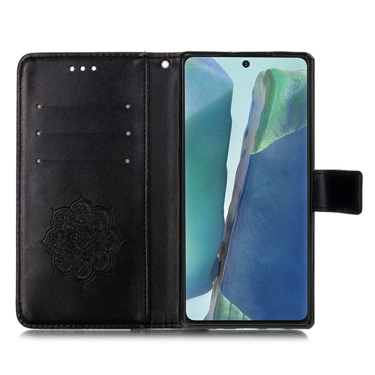 For Samsung Galaxy Note20 Dream Catcher Printing Horizontal Flip Leather Case with Holder & Card Slots & Wallet & Lanyard