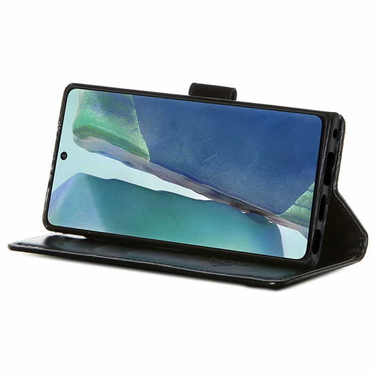 For Samsung Galaxy Note20 Dream Catcher Printing Horizontal Flip Leather Case with Holder & Card Slots & Wallet & Lanyard