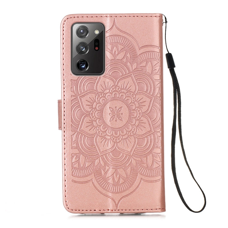 For Samsung Galaxy Note20 Ultra Dream Catcher Printing Horizontal Flip Leather Case with Holder & Card Slots & Wallet & Lanyard