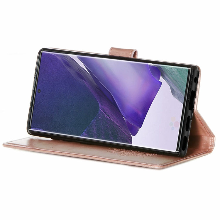 For Samsung Galaxy Note20 Ultra Dream Catcher Printing Horizontal Flip Leather Case with Holder & Card Slots & Wallet & Lanyard