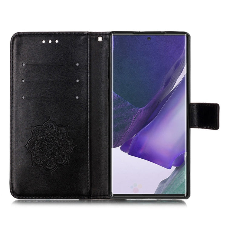For Samsung Galaxy Note20 Ultra Dream Catcher Printing Horizontal Flip Leather Case with Holder & Card Slots & Wallet & Lanyard