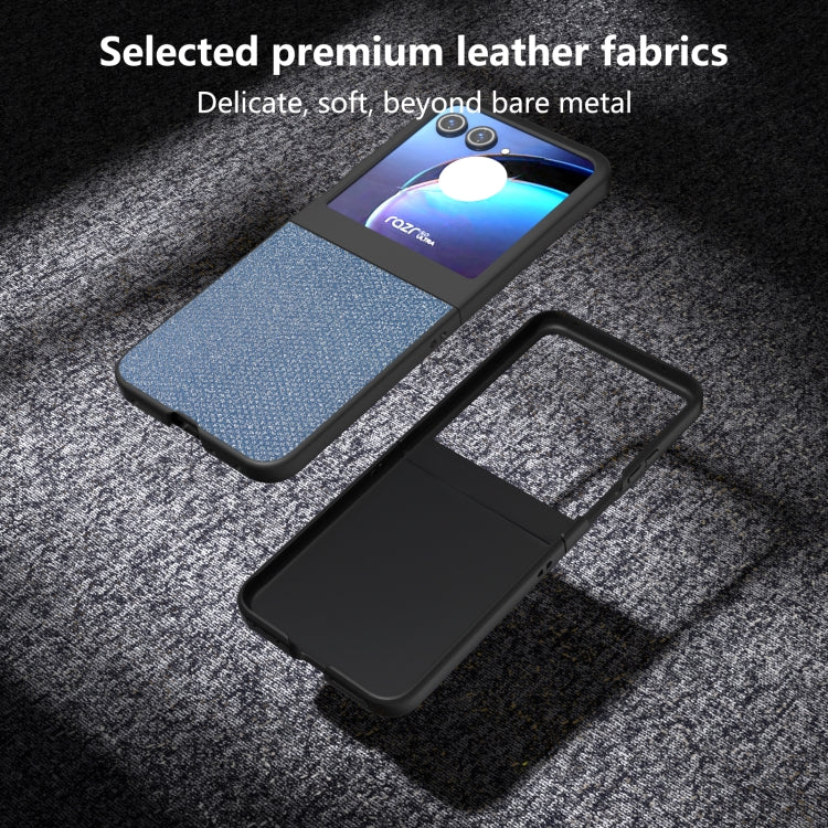 For Motorola Razr 50 Diamond Series Black Edge Phone Case