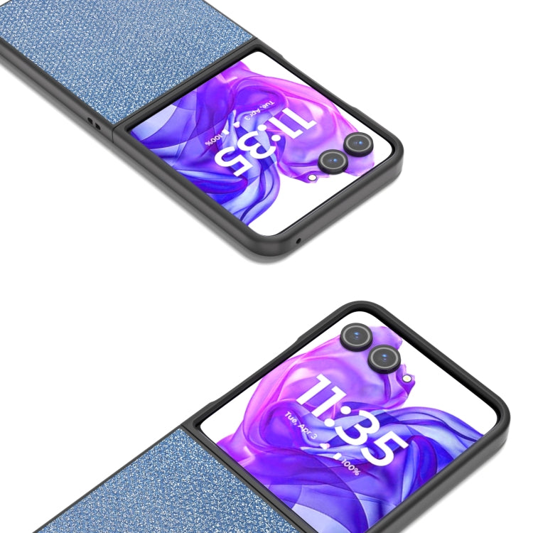 For Motorola Razr 50 Ultra Diamond Series Black Edge Phone Case