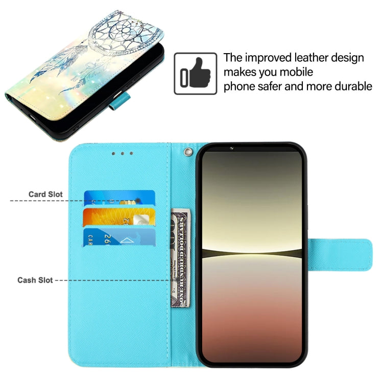For Sony Xperia 1 V 3D Painting Horizontal Flip Leather Phone Case