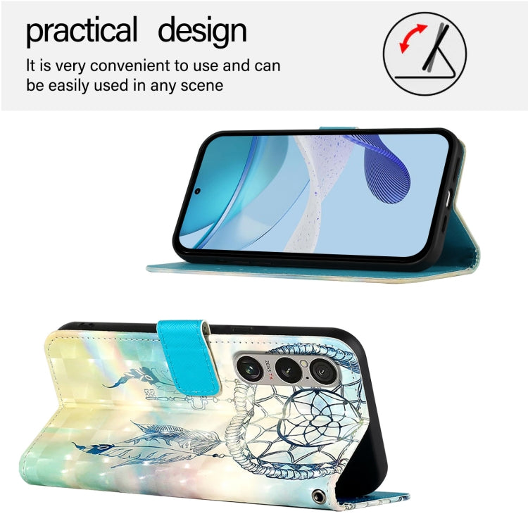 For Sony Xperia 1 VI 3D Painting Horizontal Flip Leather Phone Case