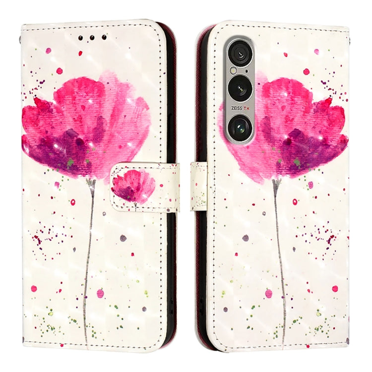 For Sony Xperia 1 VI 3D Painting Horizontal Flip Leather Phone Case