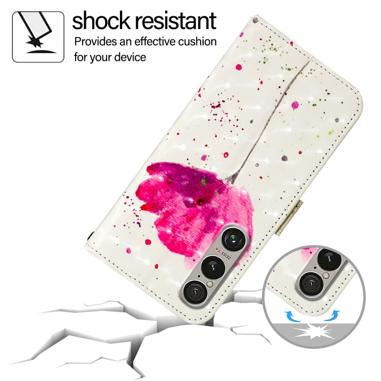 For Sony Xperia 1 VI 3D Painting Horizontal Flip Leather Phone Case