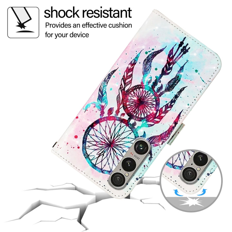 For Sony Xperia 1 VI 3D Painting Horizontal Flip Leather Phone Case