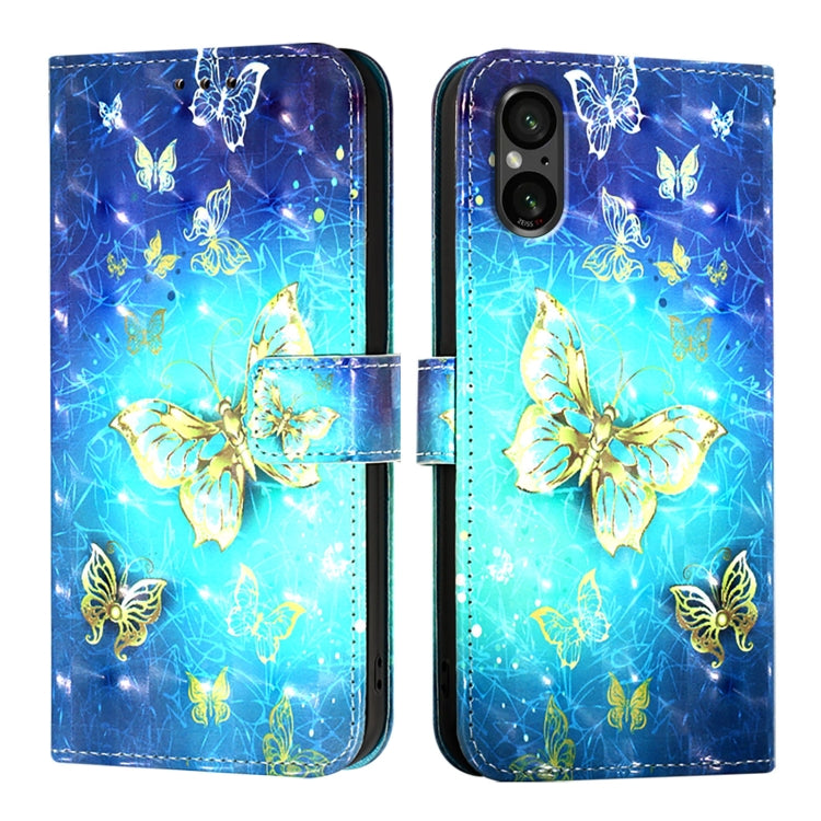 For Sony Xperia 5 VI 3D Painting Horizontal Flip Leather Phone Case