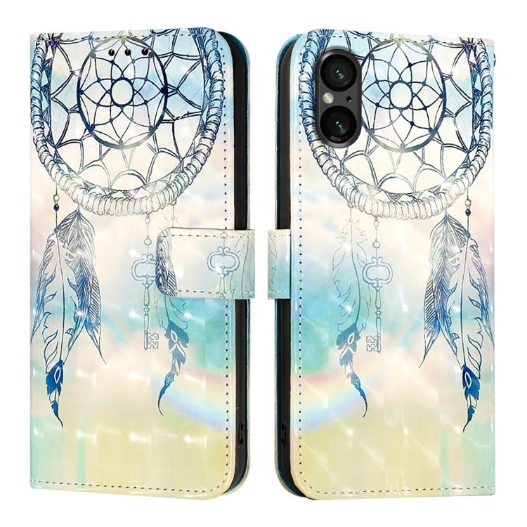 For Sony Xperia 5 VI 3D Painting Horizontal Flip Leather Phone Case