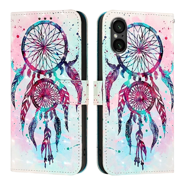For Sony Xperia 5 VI 3D Painting Horizontal Flip Leather Phone Case