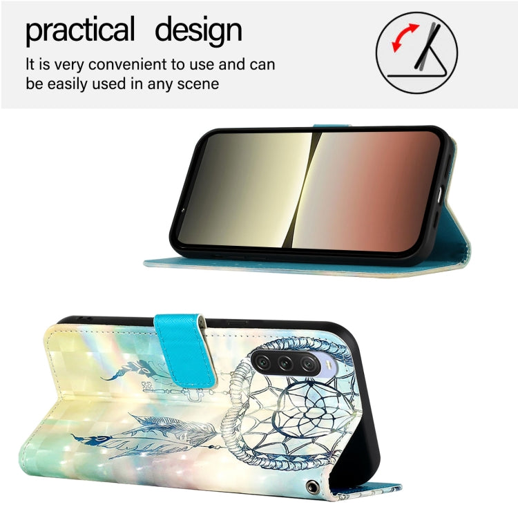 For Sony Xperia 10 V 3D Painting Horizontal Flip Leather Phone Case