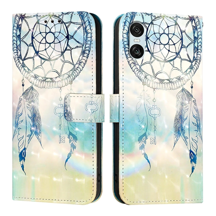 For Sony Xperia 10 VI 3D Painting Horizontal Flip Leather Phone Case