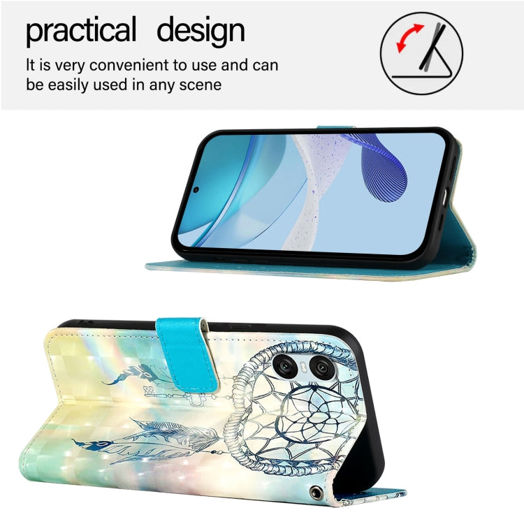 For Sony Xperia 10 VI 3D Painting Horizontal Flip Leather Phone Case