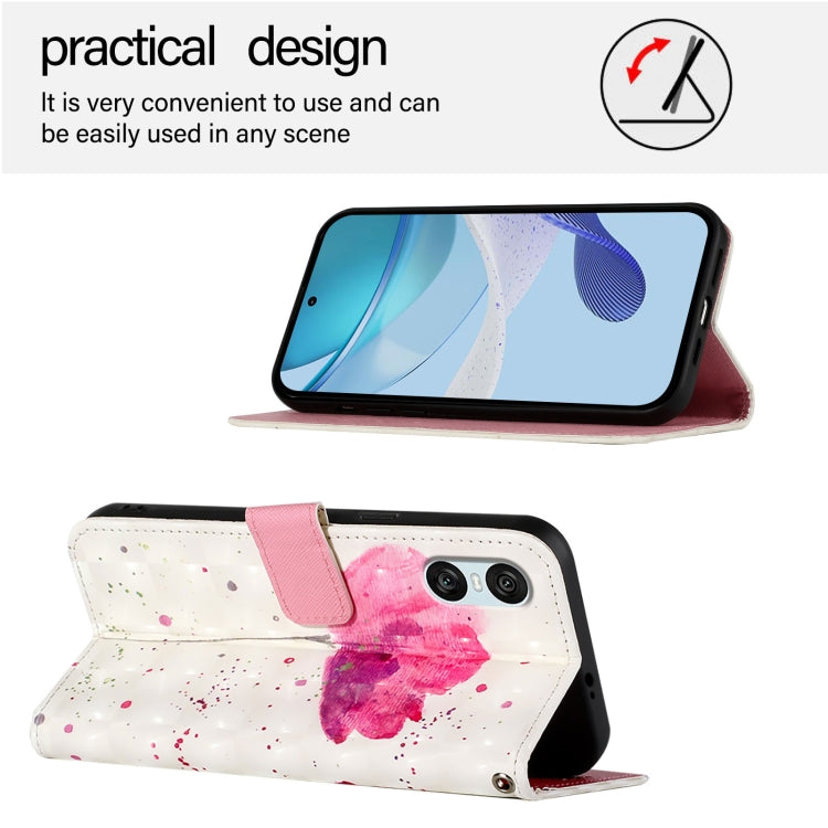 For Sony Xperia 10 VI 3D Painting Horizontal Flip Leather Phone Case