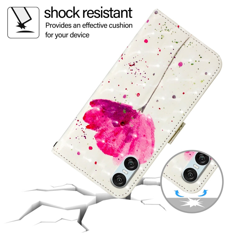 For Sony Xperia 10 VI 3D Painting Horizontal Flip Leather Phone Case