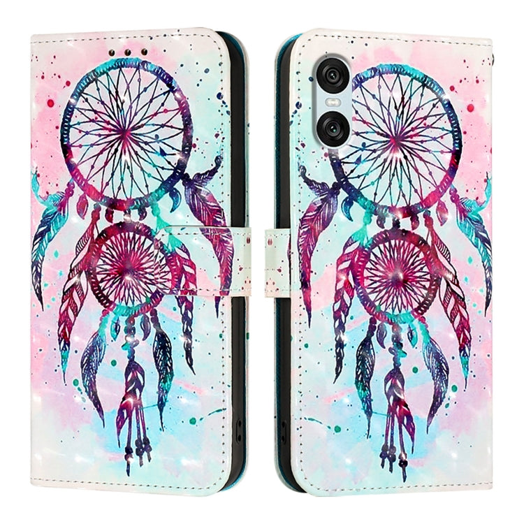 For Sony Xperia 10 VI 3D Painting Horizontal Flip Leather Phone Case
