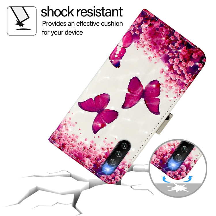 For Sony Xperia 10 IV 3D Painting Horizontal Flip Leather Phone Case