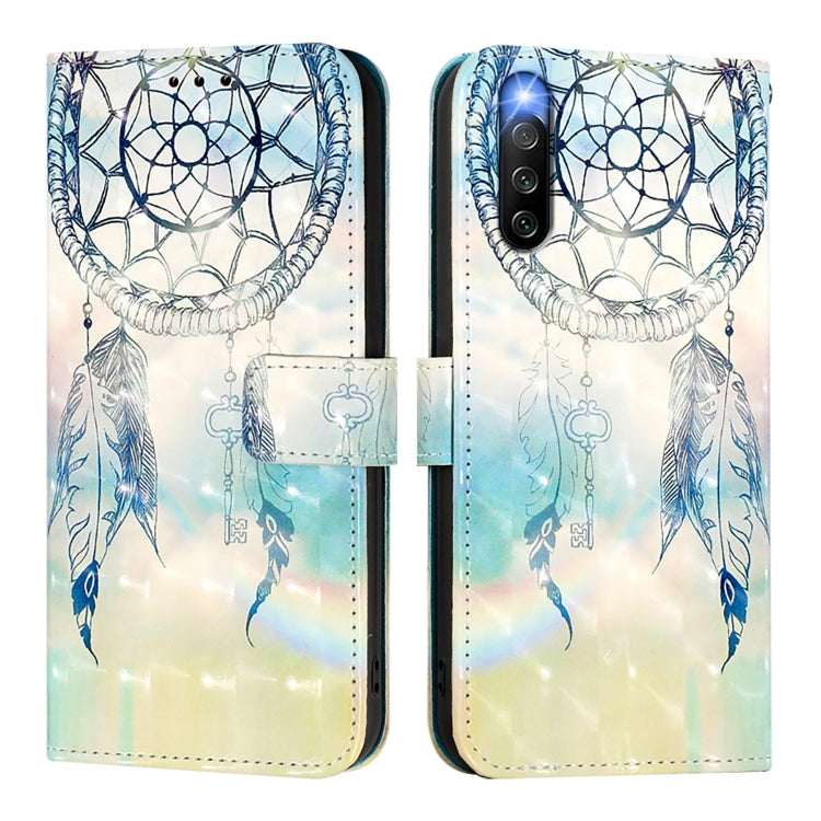 For Sony Xperia 10 IV 3D Painting Horizontal Flip Leather Phone Case