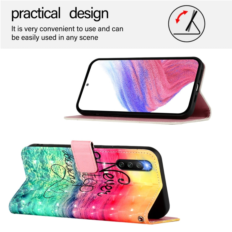 For Sony Xperia 10 IV 3D Painting Horizontal Flip Leather Phone Case
