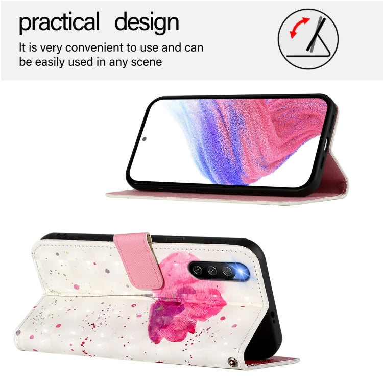 For Sony Xperia 10 IV 3D Painting Horizontal Flip Leather Phone Case