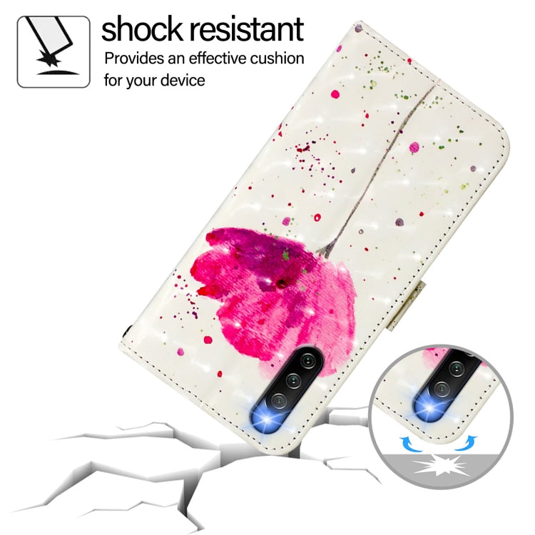 For Sony Xperia 10 IV 3D Painting Horizontal Flip Leather Phone Case