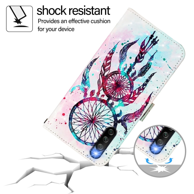 For Sony Xperia 10 IV 3D Painting Horizontal Flip Leather Phone Case