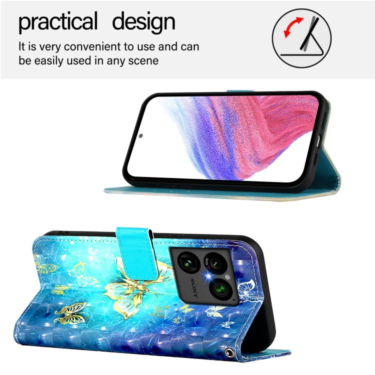 For Sony Xperia 1 VIII 3D Painting Horizontal Flip Leather Phone Case