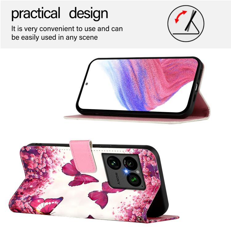 For Sony Xperia 1 VIII 3D Painting Horizontal Flip Leather Phone Case