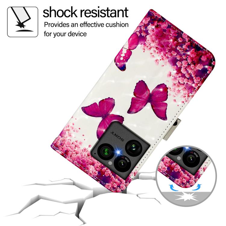 For Sony Xperia 1 VIII 3D Painting Horizontal Flip Leather Phone Case