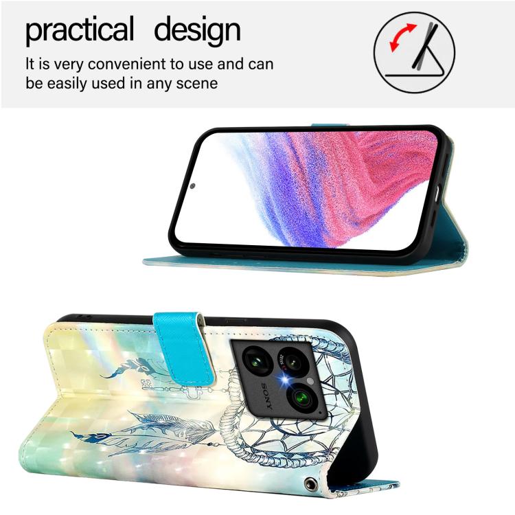 For Sony Xperia 1 VIII 3D Painting Horizontal Flip Leather Phone Case