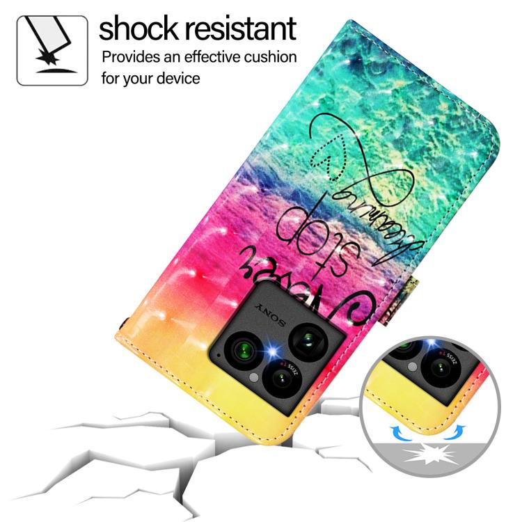For Sony Xperia 1 VIII 3D Painting Horizontal Flip Leather Phone Case