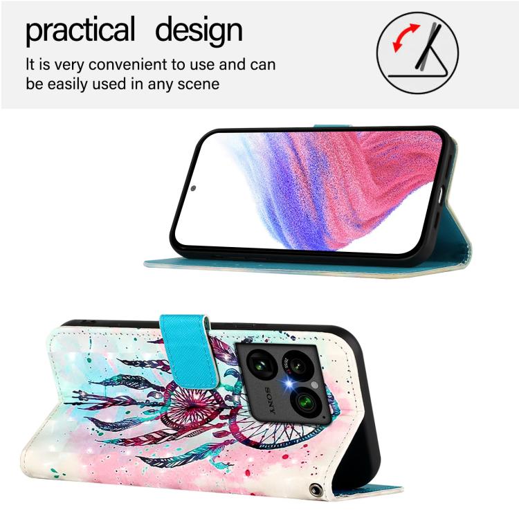 For Sony Xperia 1 VIII 3D Painting Horizontal Flip Leather Phone Case