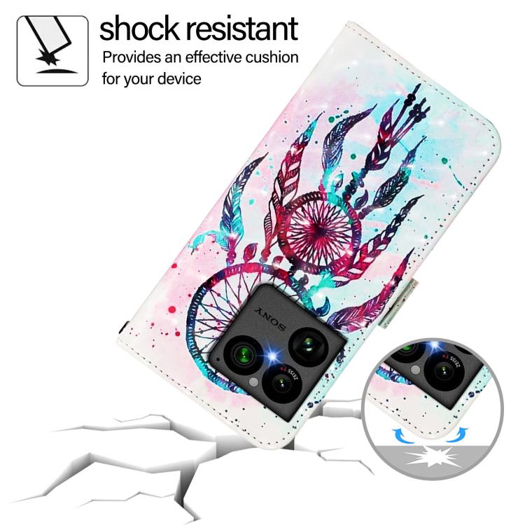For Sony Xperia 1 VIII 3D Painting Horizontal Flip Leather Phone Case