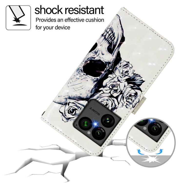For Sony Xperia 1 VIII 3D Painting Horizontal Flip Leather Phone Case