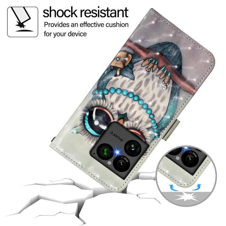 For Sony Xperia 1 VIII 3D Painting Horizontal Flip Leather Phone Case